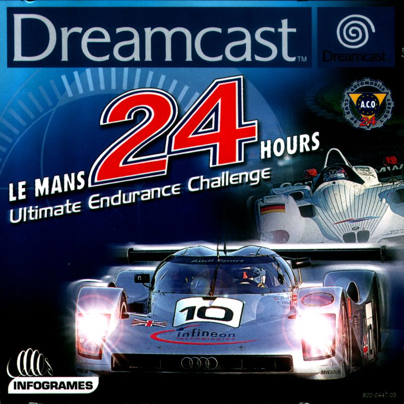 Le Mans 24 Hours box art for Sega Dreamcast